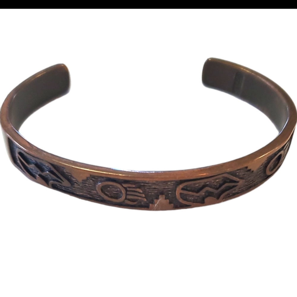 Vintage Southwestern Copper Bracelet
